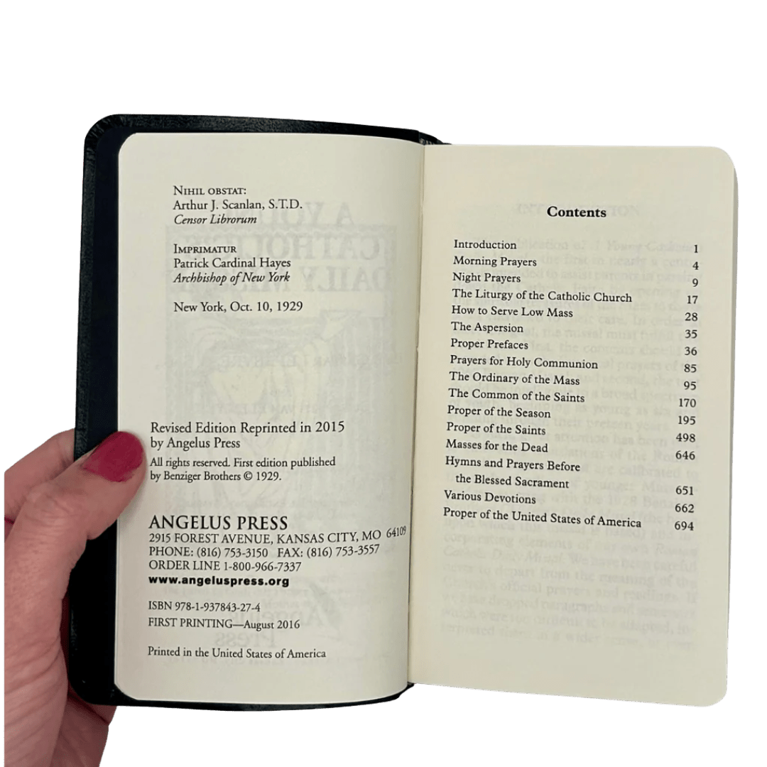 A Young Catholic's Daily Missal - JMJ Catholic Productsvariant