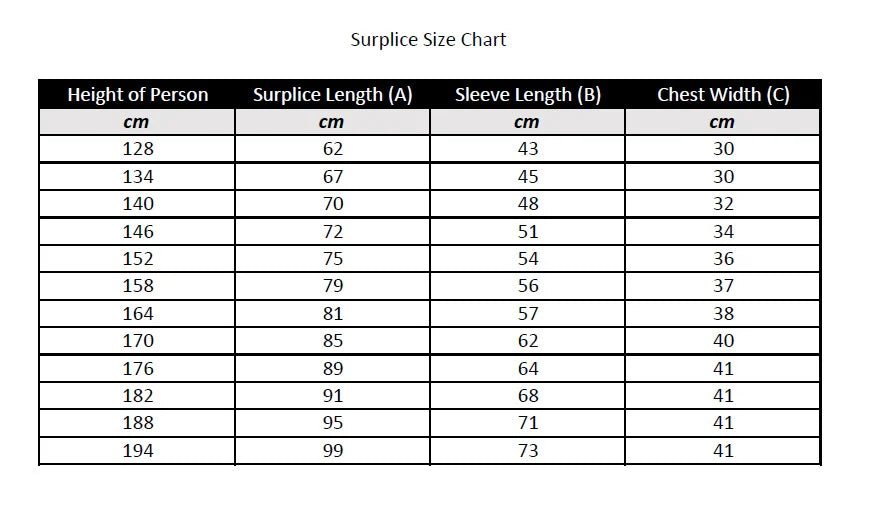 Altar Server Surplice — Square Neck, White - JMJ Catholic Productsvariant