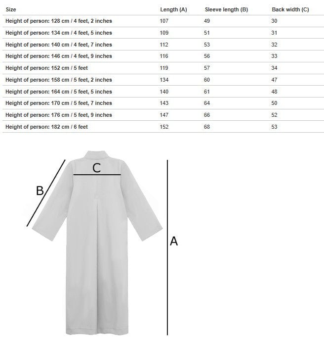 Altar/Choir Server Cassock — Red or Black - JMJ Catholic Productsvariant