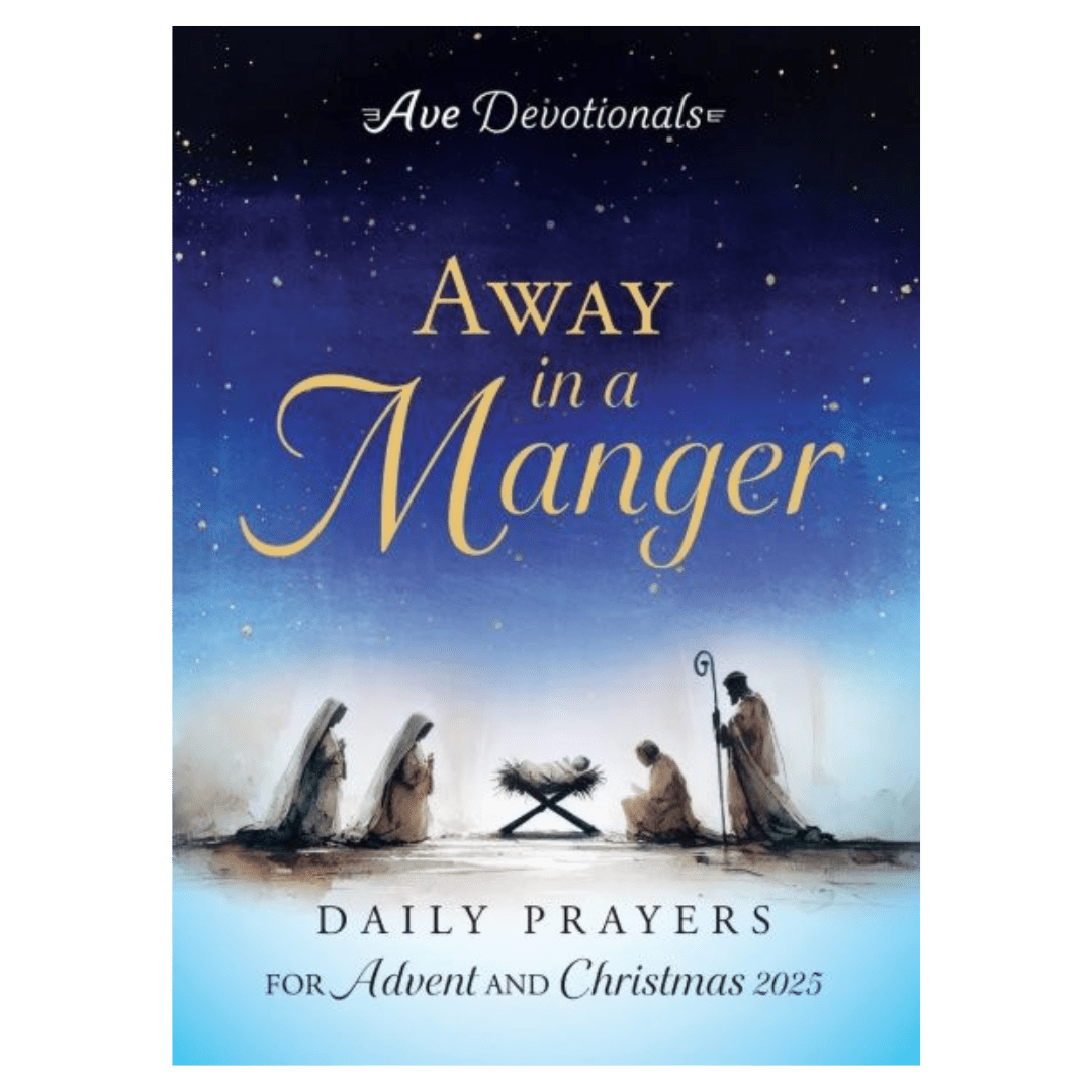 Away in a Manger Daily Prayers for Advent and Christmas 2025 - JMJ Catholic Productsvariant