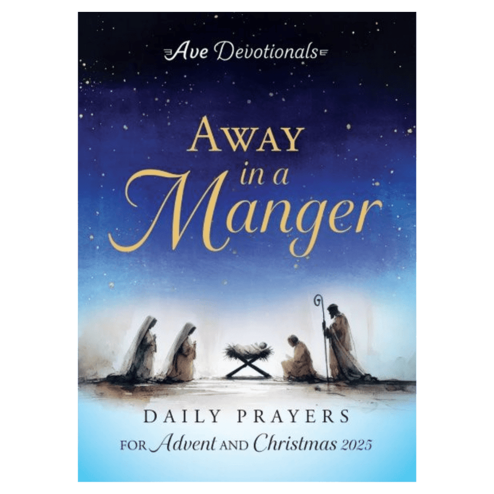 Away in a Manger Daily Prayers for Advent and Christmas 2025 - JMJ Catholic Productsvariant