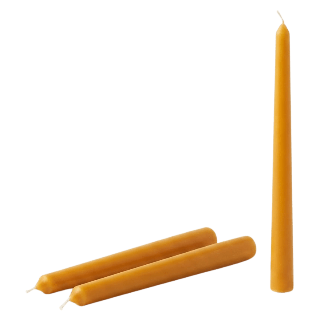 Beeswax Prayer Candle — 3-Piece Devotional Set