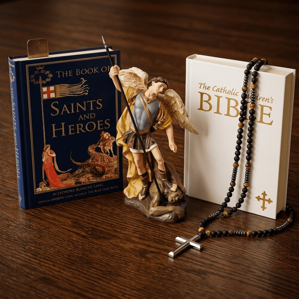 Boy's Deluxe Communion Gift Set - JMJ Catholic Productsvariant