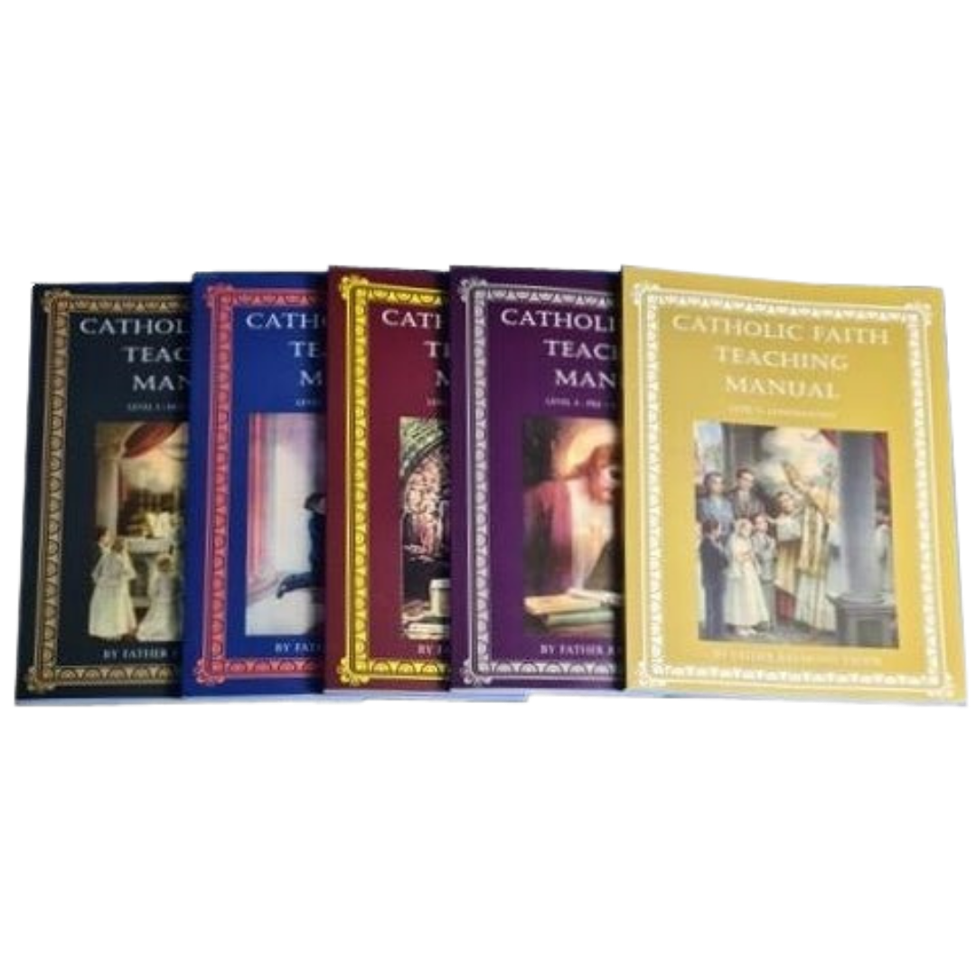 Catholic Faith Teaching Manual — Complete Set (Levels 1–5) by Father Raymond Taouk