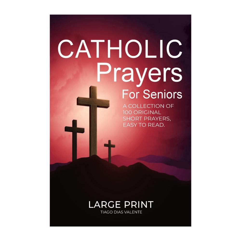 Catholic Prayers for Seniors: A Collection of 100 Original Short Prayers in Large Print, Easy to Read - JMJ Catholic Productsvariant
