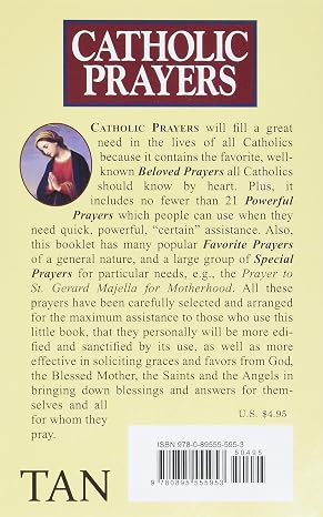 Catholic Prayers - Pocket Size Edition - JMJ Catholic Products#variant