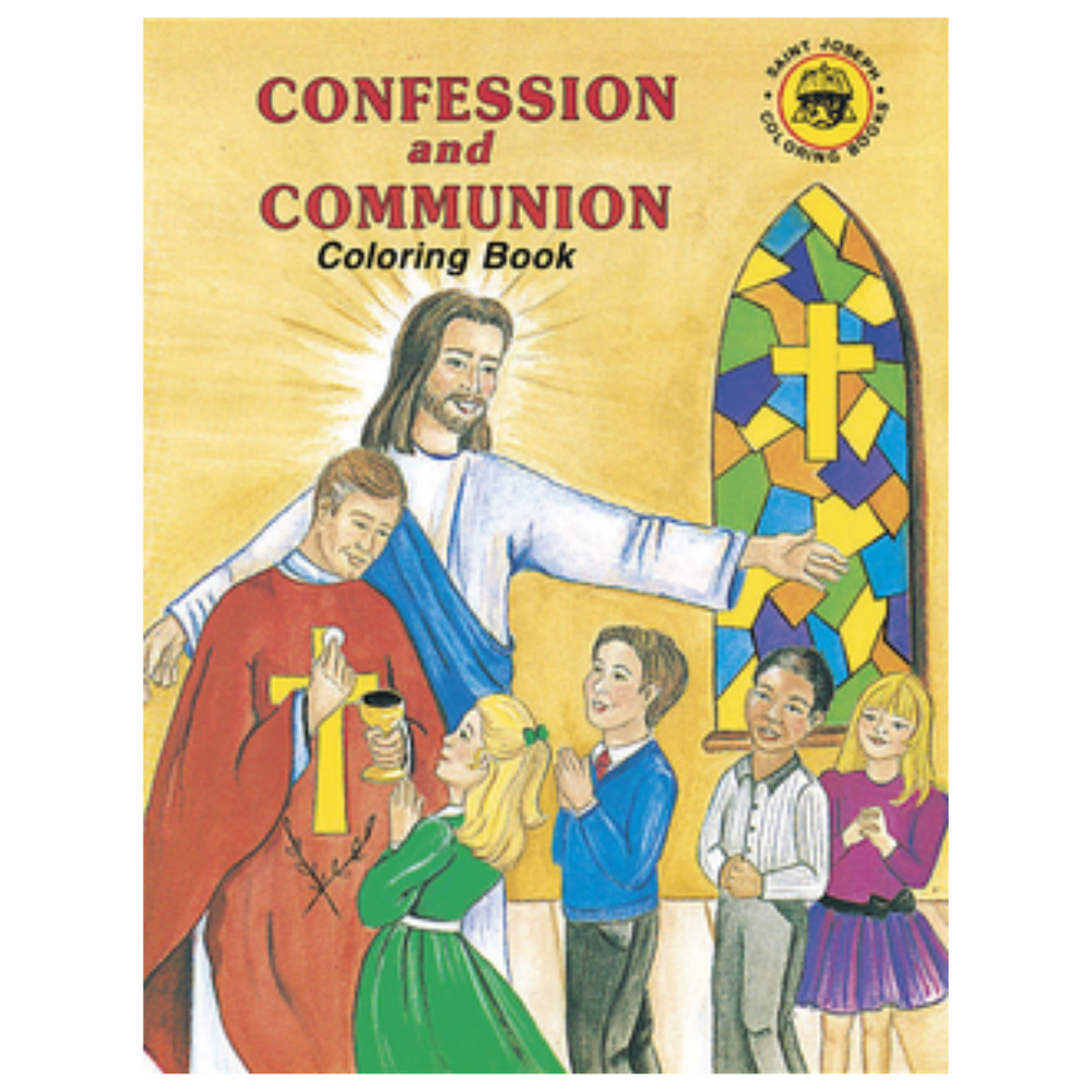 Confession and Communion Colouring Book - JMJ Catholic Productsvariant