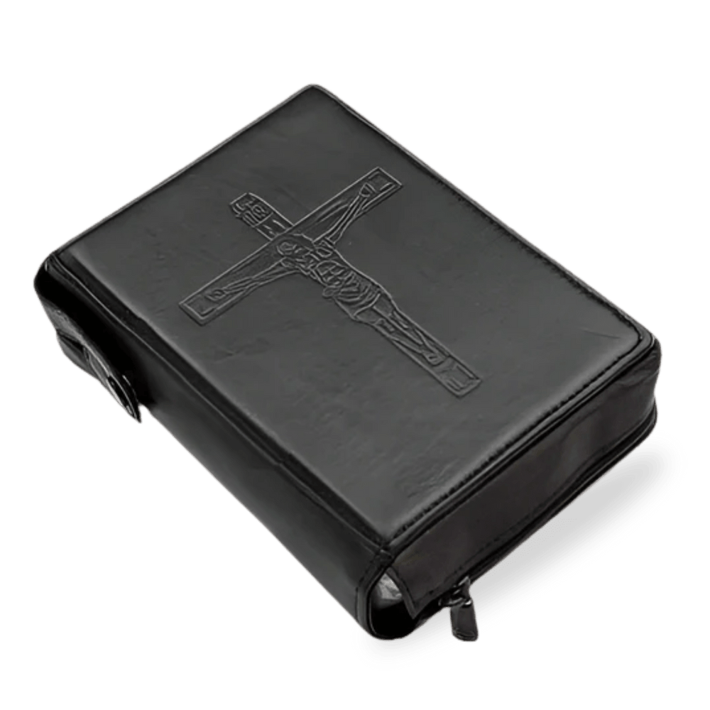 Corpus Leather Breviary Cover — Handcrafted Missal Case, Genuine Sheepskin Leather - JMJ Catholic Productsvariant