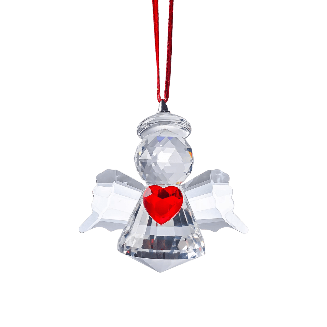 Crystal Angel Hanging Ornament Figurine - 3 Styles - JMJ Catholic Productsvariant