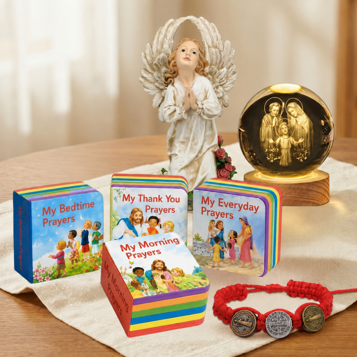 Deluxe Baptism Heirloom Set - JMJ Catholic Productsvariant