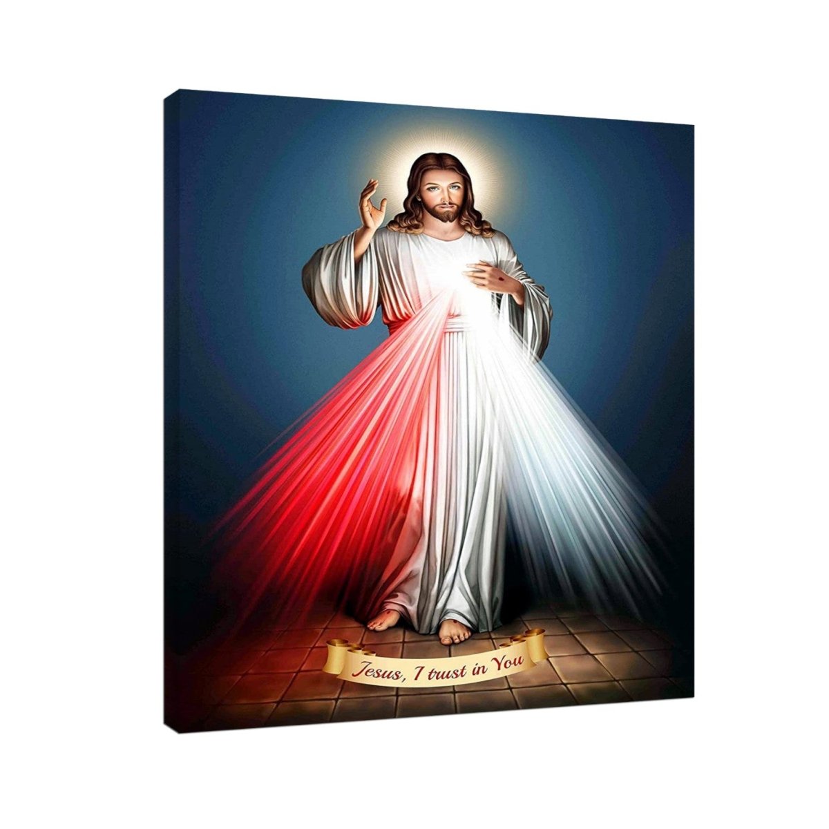 Divine Mercy Canvas — Devotional Wall Art