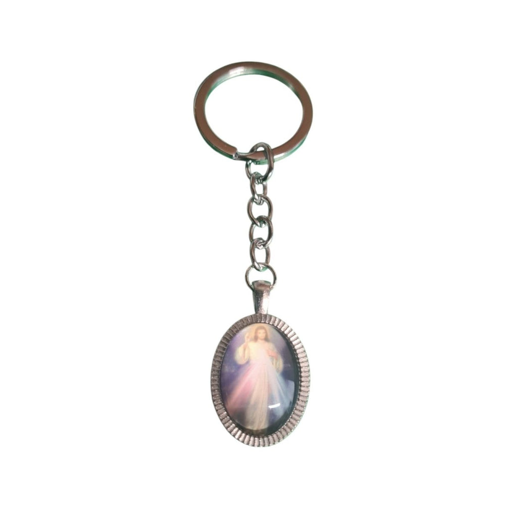 Divine Mercy Keyring - JMJ Catholic Productsvariant