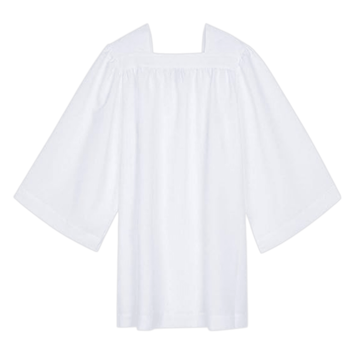 Economy Altar Server Surplice — Square Neck (Small & Medium) - JMJ Catholic Productsvariant