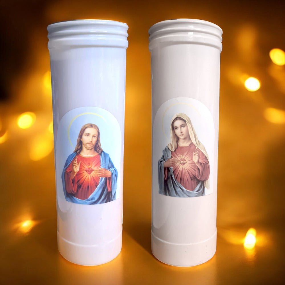 Our Lord and Our Lady - 7 Day Burn Candles