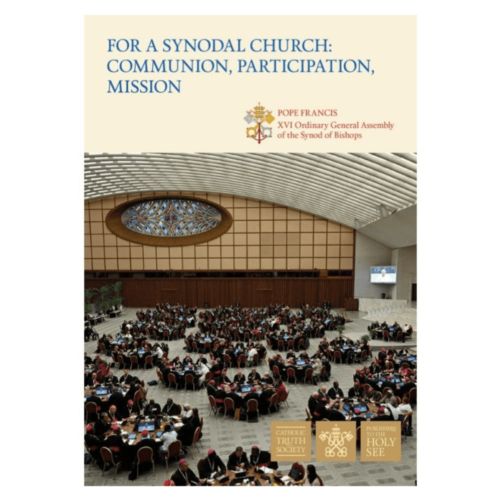 For a Synodal Church: Communion, Participation, Mission by Pope Francis - JMJ Catholic Products#variant