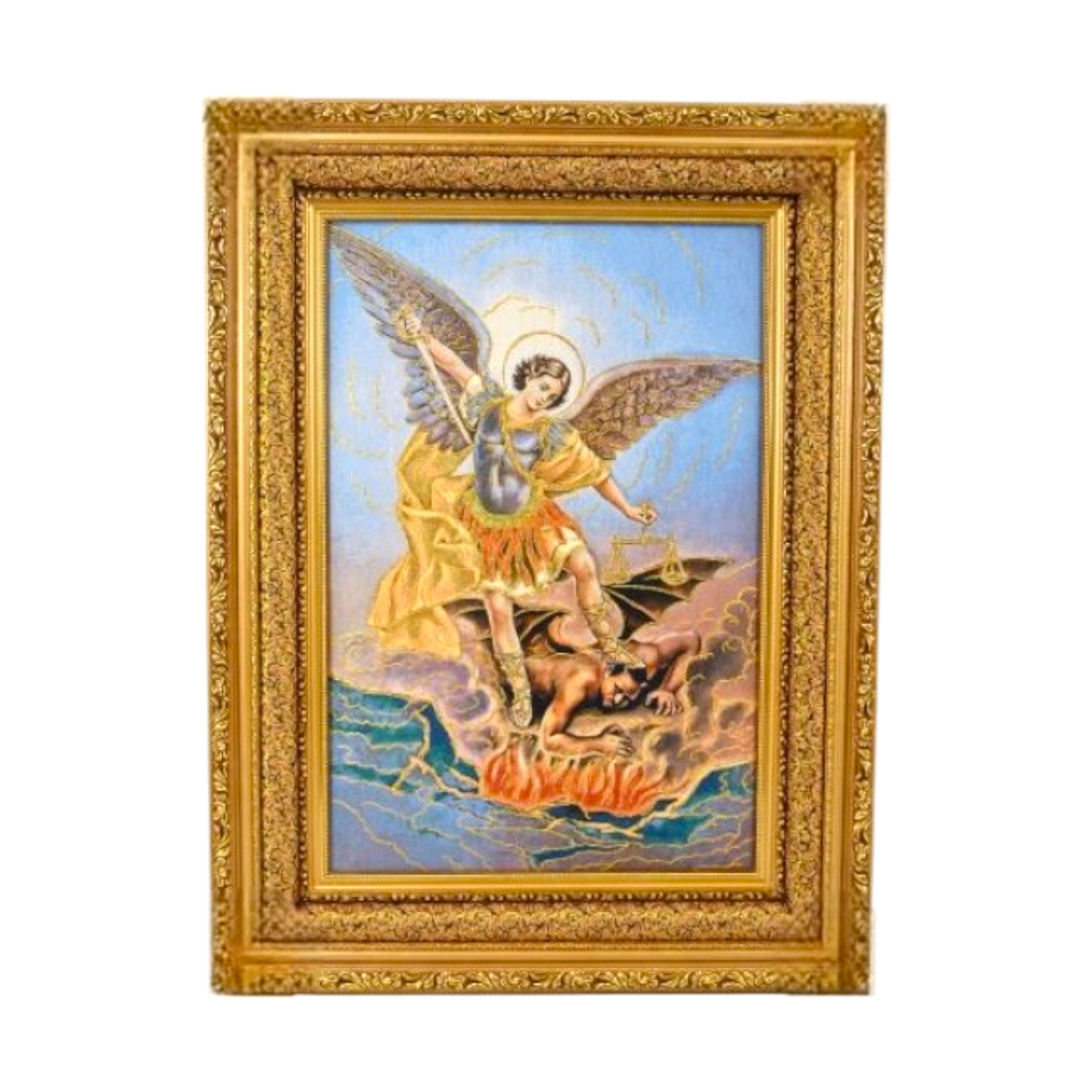 Gold Frame Tapestry (76cm x 58cm)