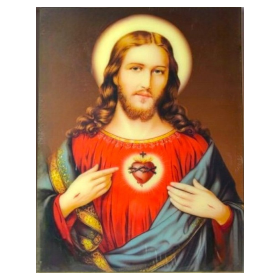 Frameless Acrylic Hanging Pictures — Catholic Devotional Images (7 Styles) - JMJ Catholic Productsvariant