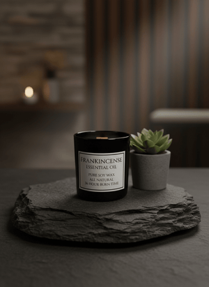 Frankincense-infused prayer candle with 36-hour burn time