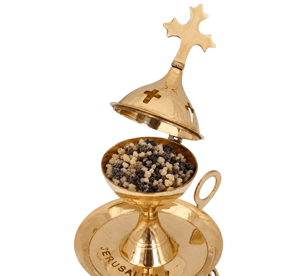 Frankincense & Myrrh Pure Resin Blend — Sacred Offering Incense (Various Weights) - JMJ Catholic Productsvariant