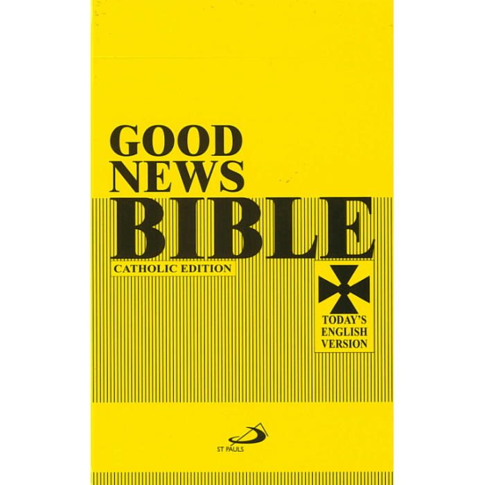 Good News Catholic Bible - Large Yellow Edition - JMJ Catholic Products#variant