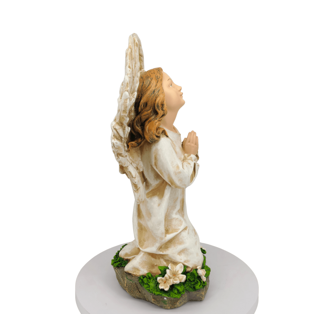 Guardian Angel — Luminous Hand-Painted Resin Statue (Extra Large, 40cm) - JMJ Catholic Productsvariant