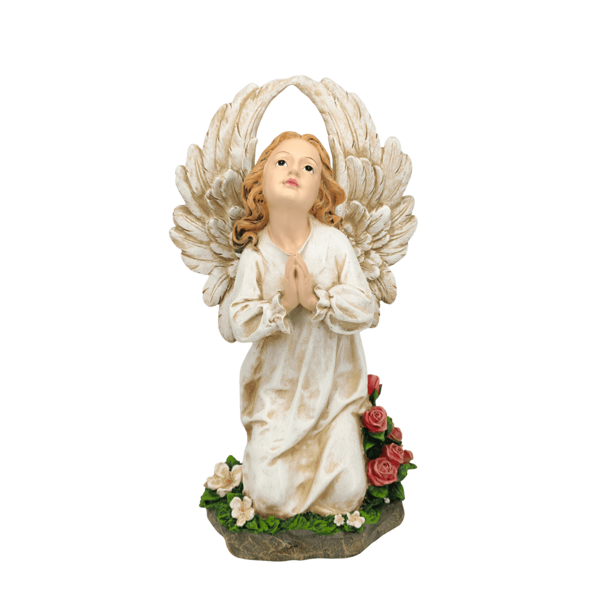 Guardian Angel — Luminous Hand-Painted Resin Statue (Extra Large, 40cm)