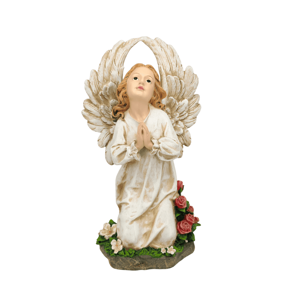 Guardian Angel — Luminous Hand-Painted Resin Statue (Extra Large, 40cm) - JMJ Catholic Productsvariant