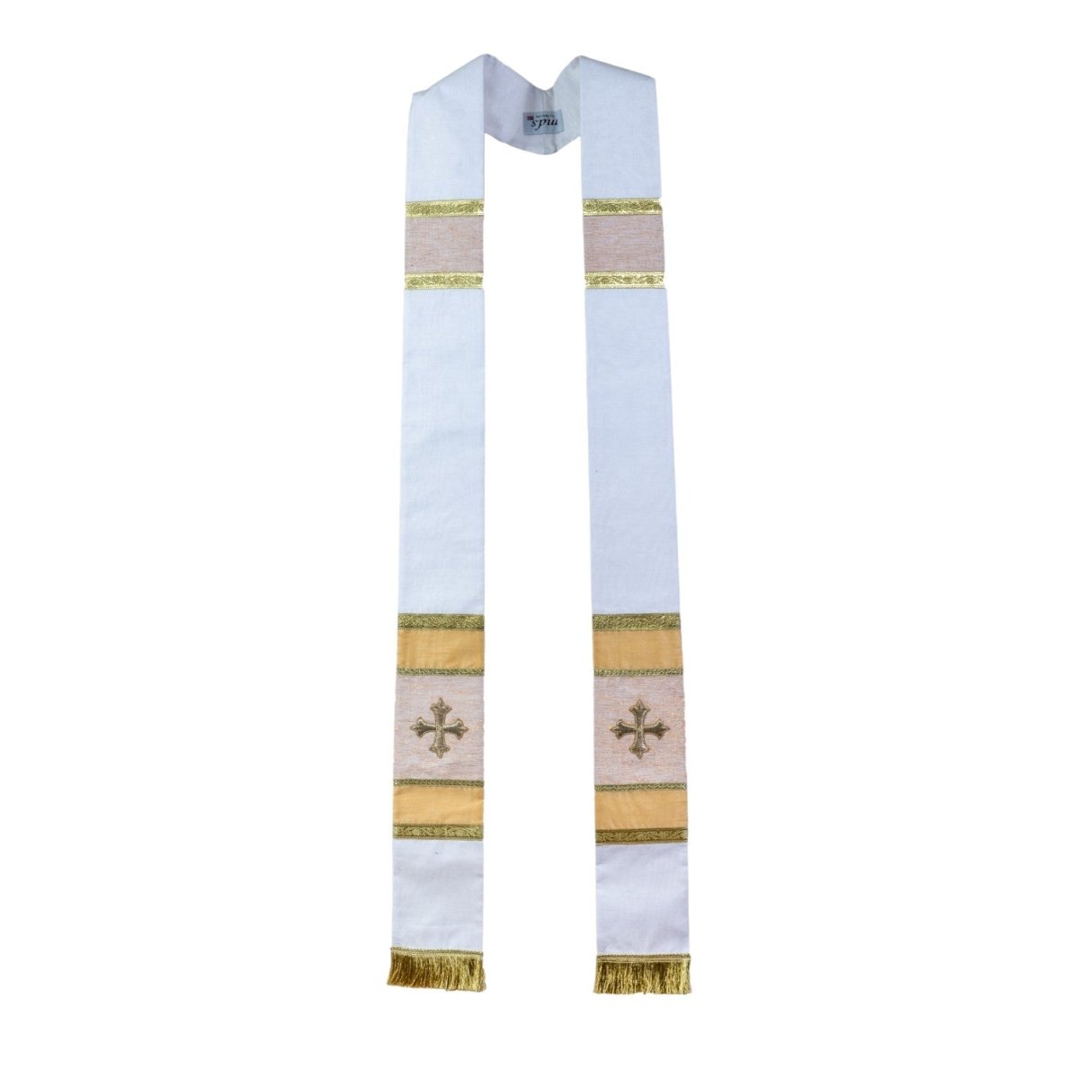Holy Cross Stole — Hand Embroidered
