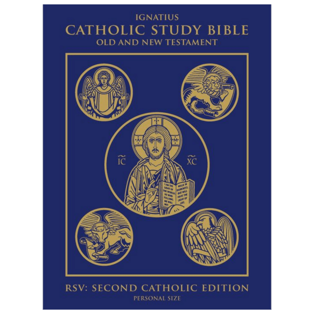 Ignatius Catholic Study Bible: Personal Size Bonded Leather (Old and New Testaments) - JMJ Catholic Productsvariant