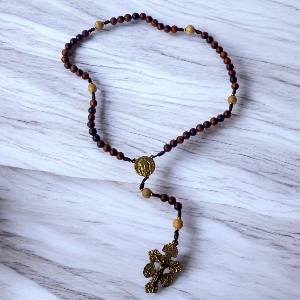 Holy Face Rosary - Australian Made