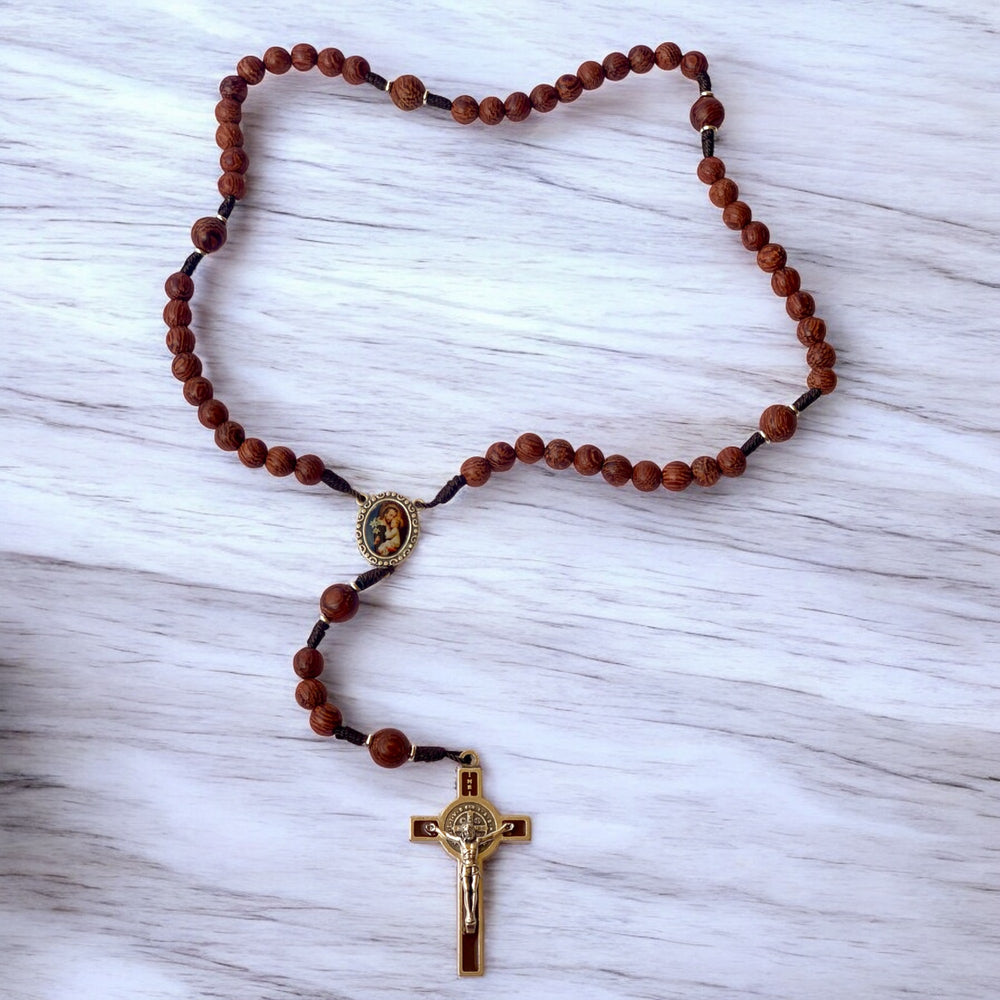 St Joseph Rosary - Australian Made