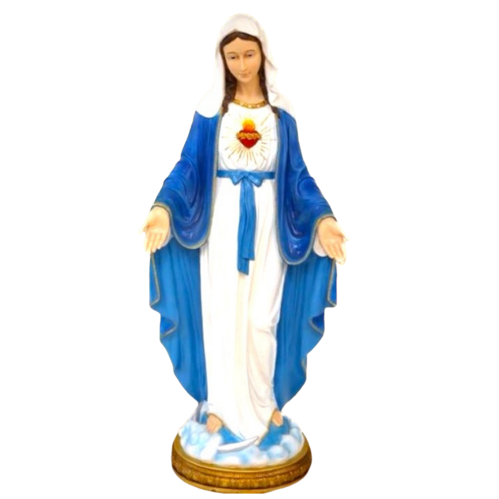 Immaculate Heart - Extra Large Garden Statue - 155cm - JMJ Catholic Productsvariant