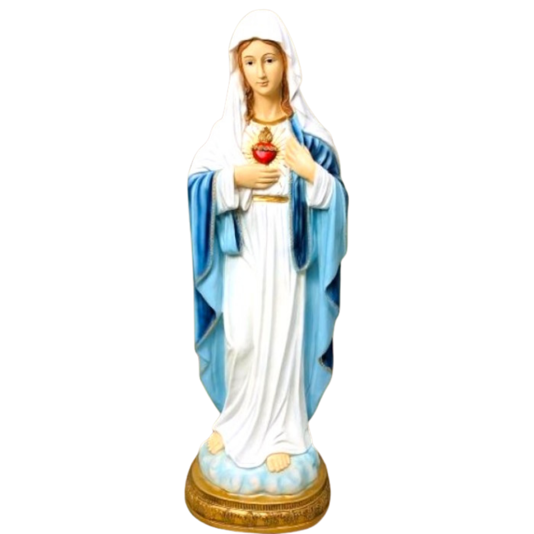 Immaculate Heart of Mary — Extra Large Garden Statue (120cm) - JMJ Catholic Productsvariant