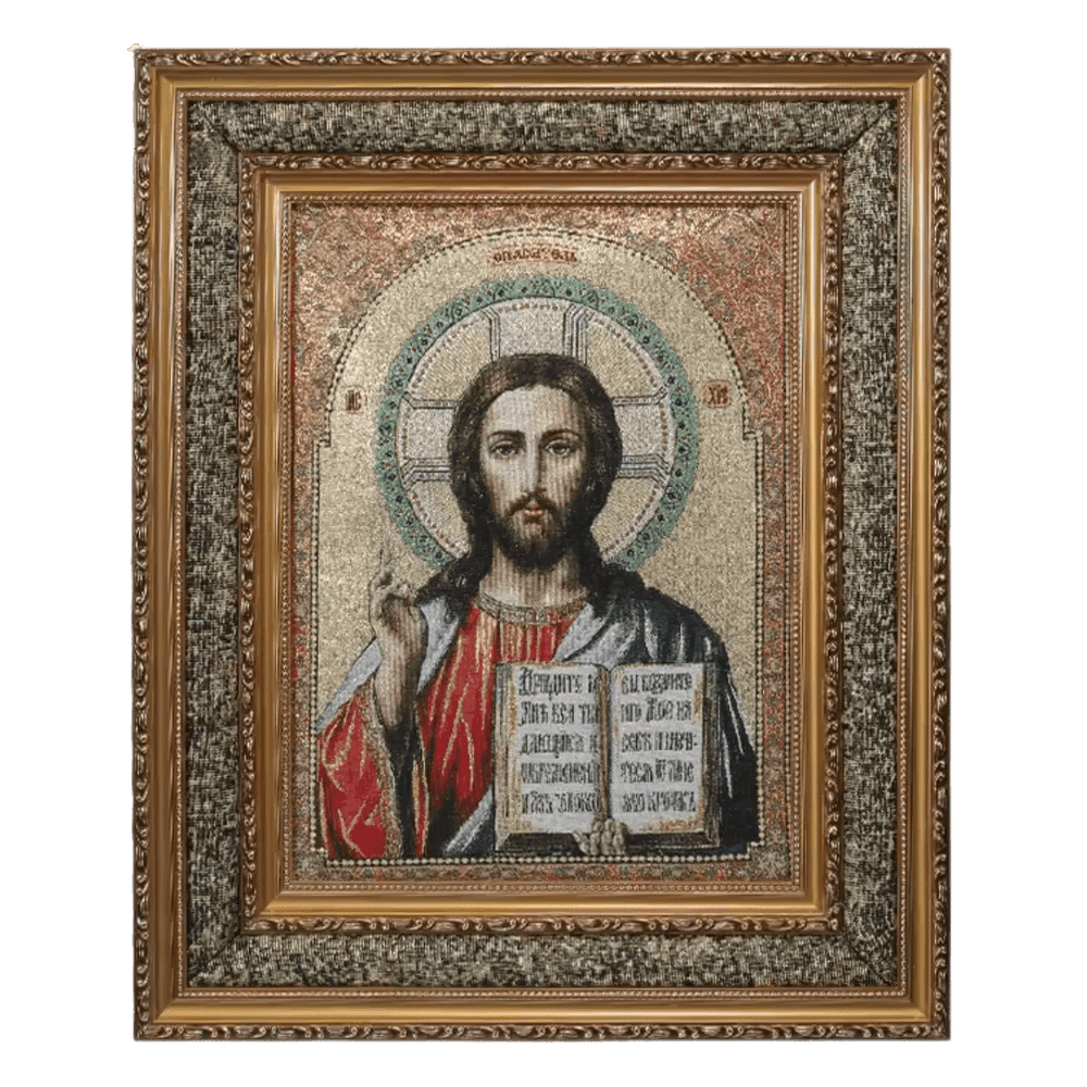 Jesus Christ — Framed Devotional Tapestry - JMJ Catholic Productsvariant