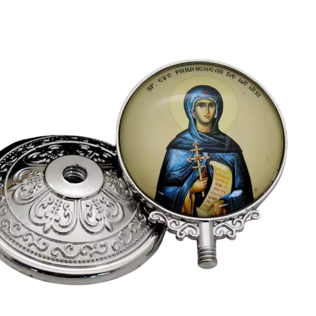 St. Paraskeva Orthodox Icon Tabletop Display – 2 Colours Available