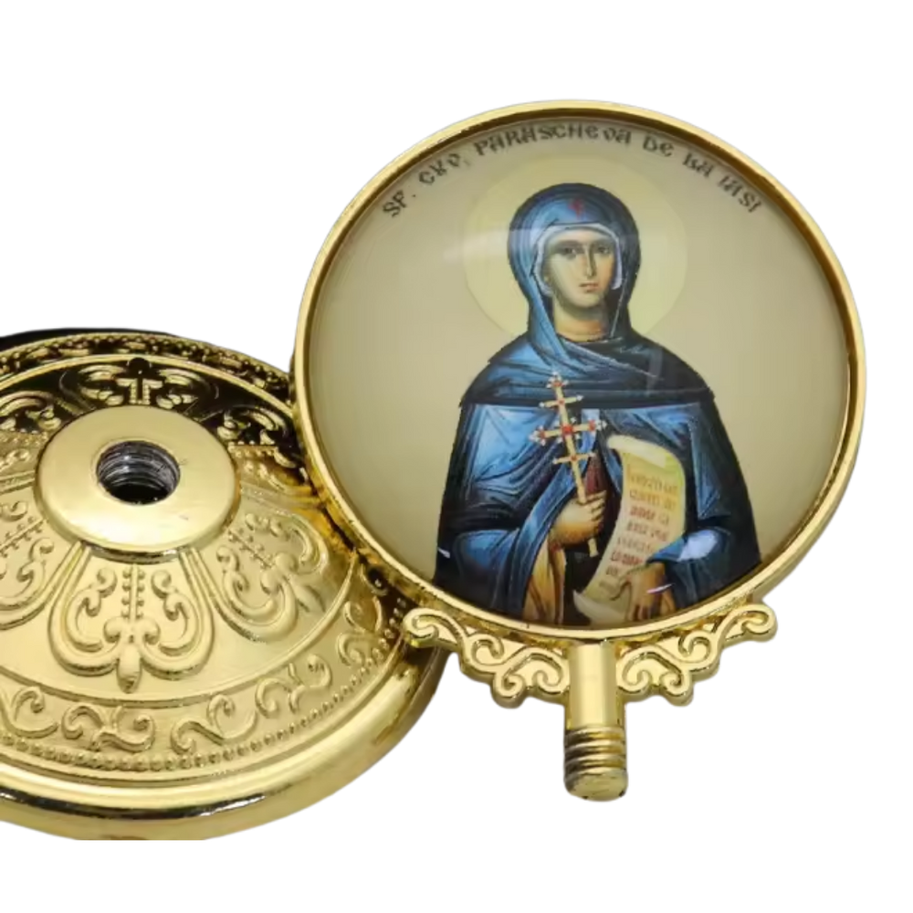 St. Paraskeva Orthodox Icon Tabletop Display – 2 Colours Available