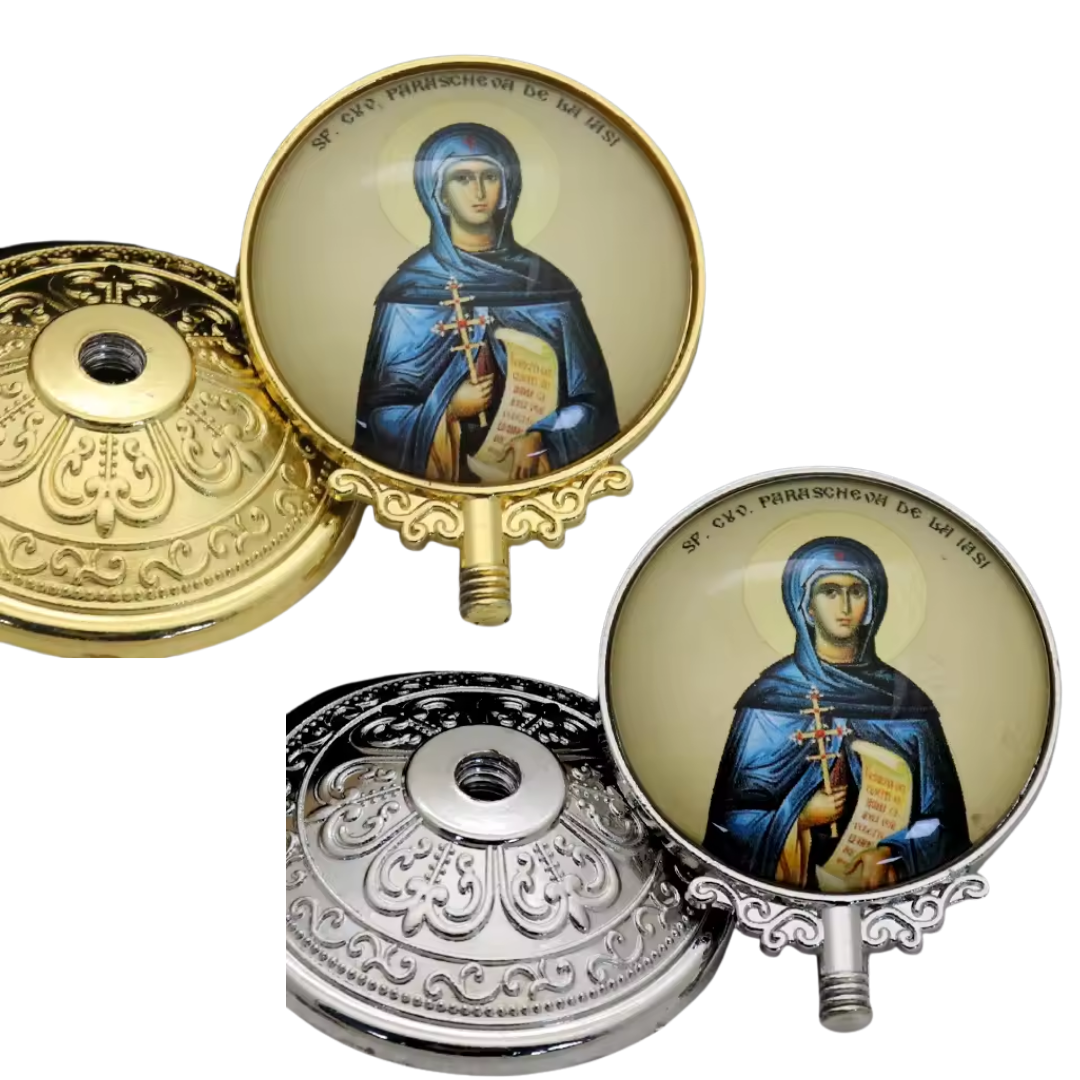 St. Paraskeva Orthodox Icon Tabletop Display – 2 Colours Available