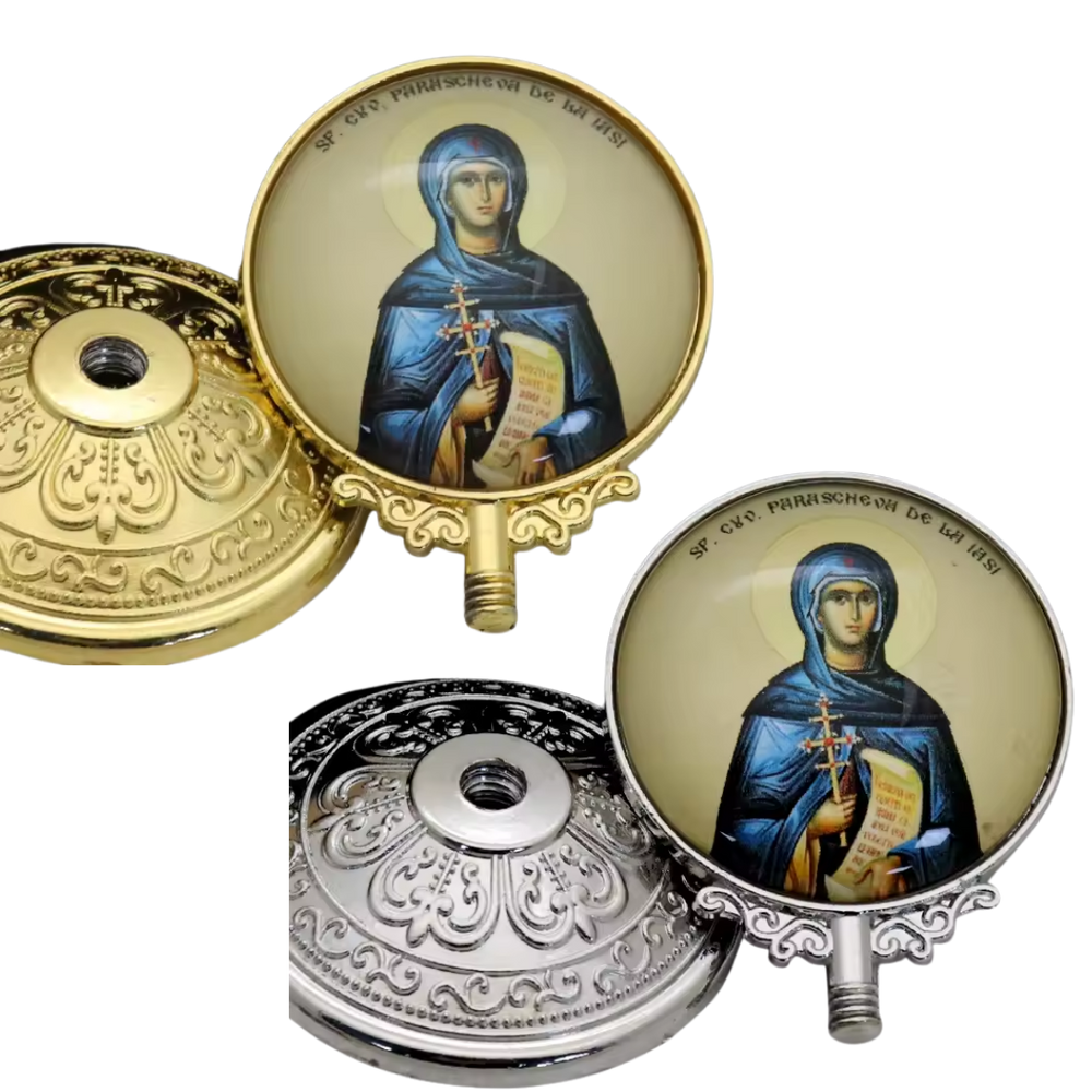 St. Paraskeva Orthodox Icon Tabletop Display – 2 Colours Available