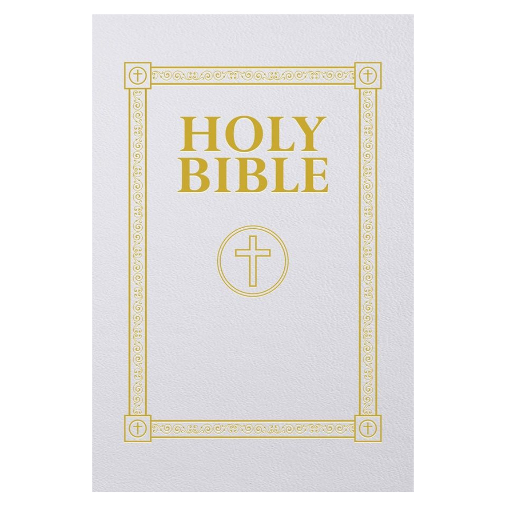 Douay-Rheims Bible (First Communion Gift Edition) - White