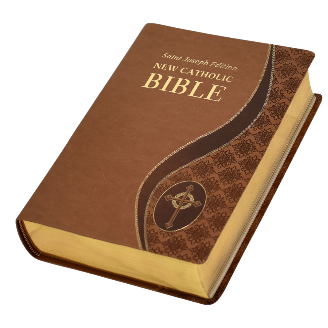 New Catholic Bible (St. Joseph) Tan Duralux Giant Type (Large Print)