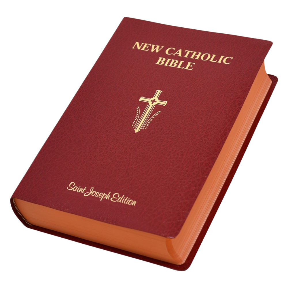 New Catholic Bible St Joseph Giant Type - Leatherette (Large Print)