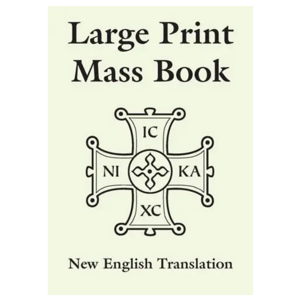 Large Print Mass Book (New English Translation)