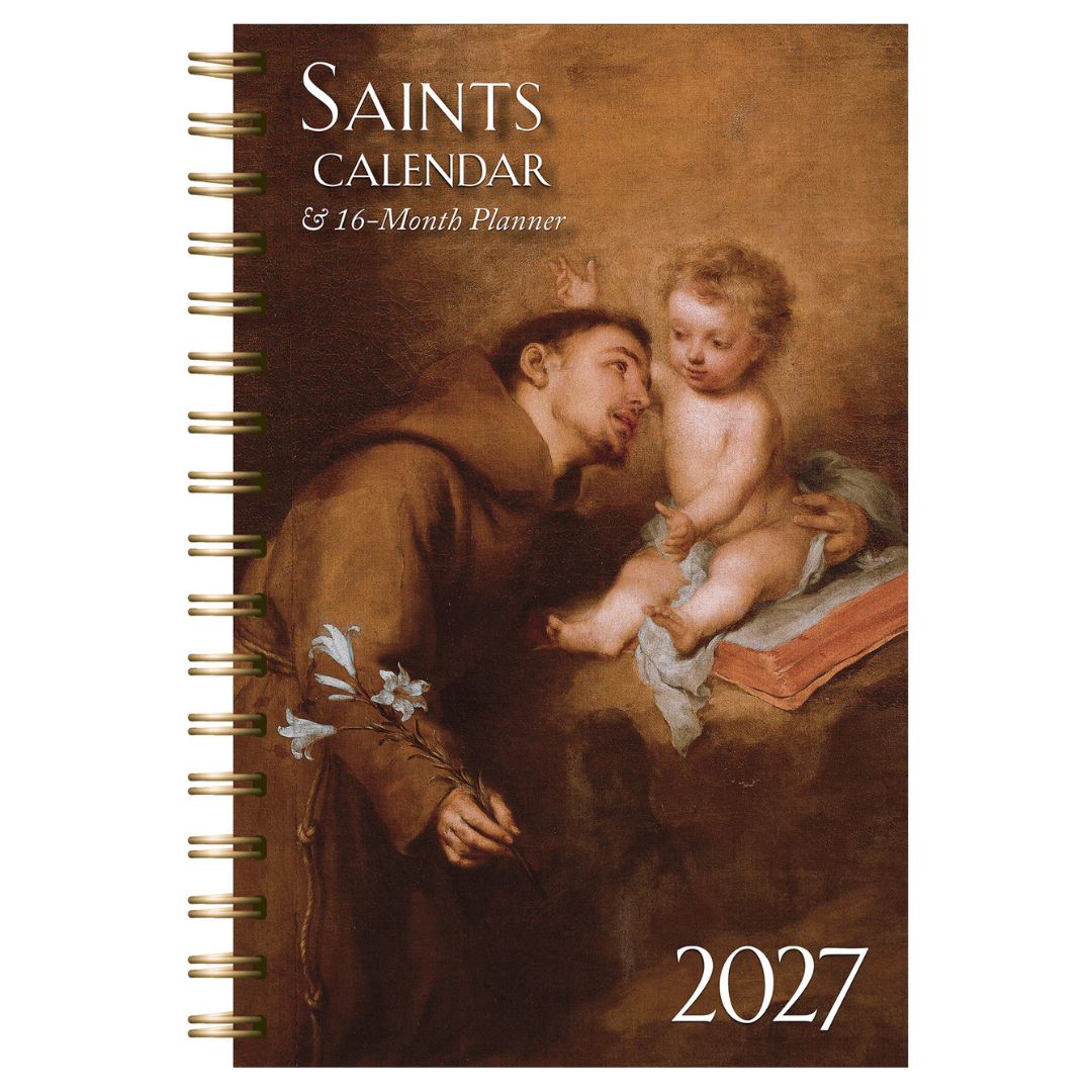 2027 Saints Calendar and Planner