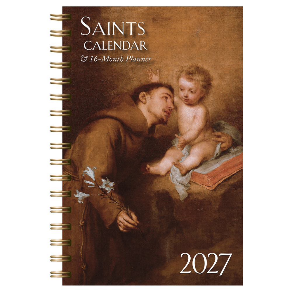 2027 Saints Calendar and Planner