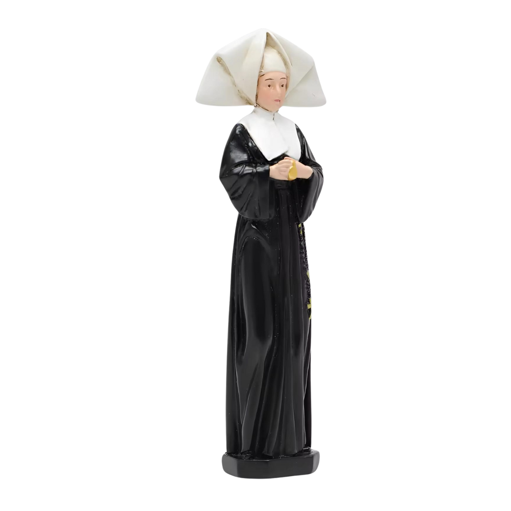 St. Catherine Ornamental Statue Figurine - Hand Painted Resin - Small (13cm)