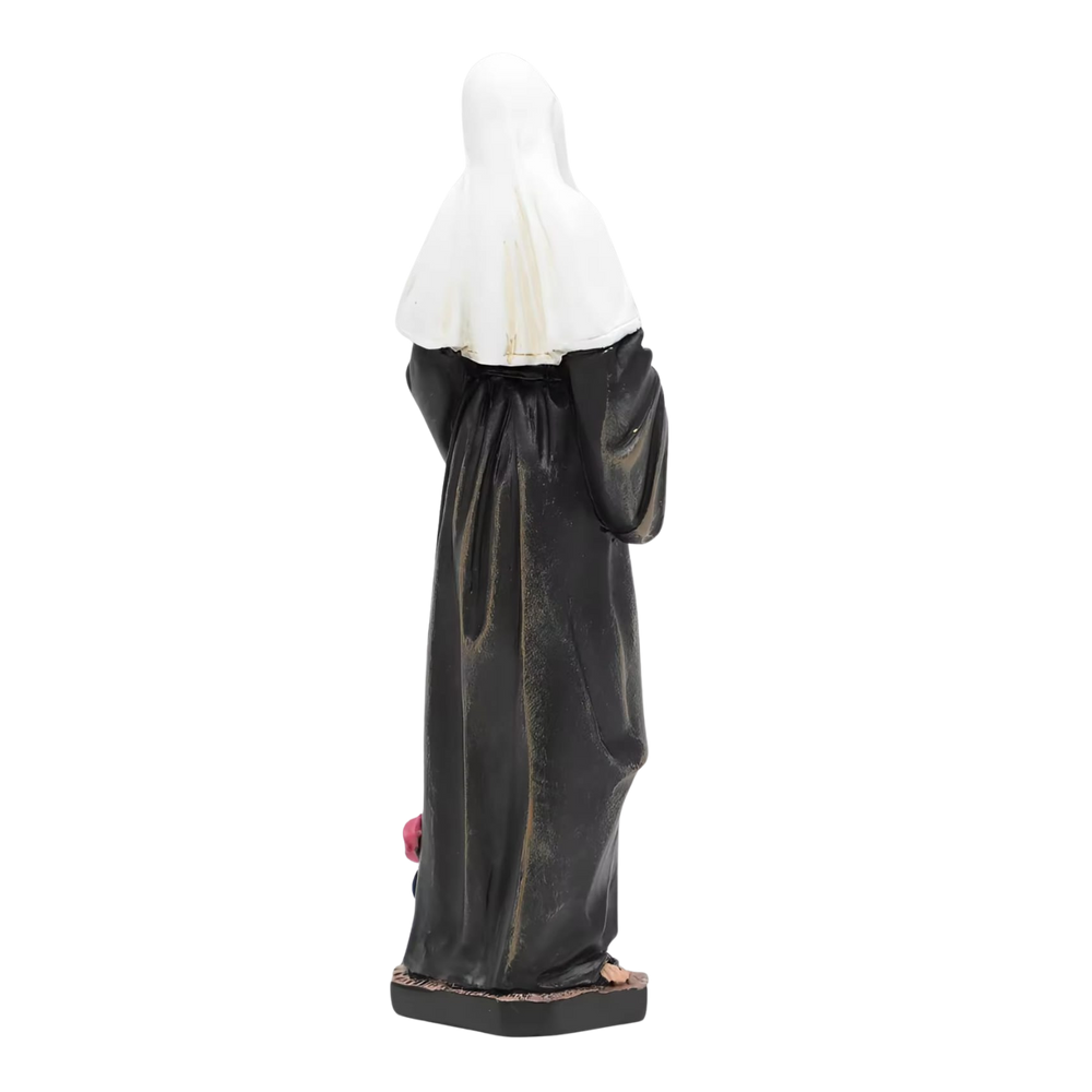 Santa Rita Ornamental Statue Figurine - Hand Painted Resin - Small (13cm)
