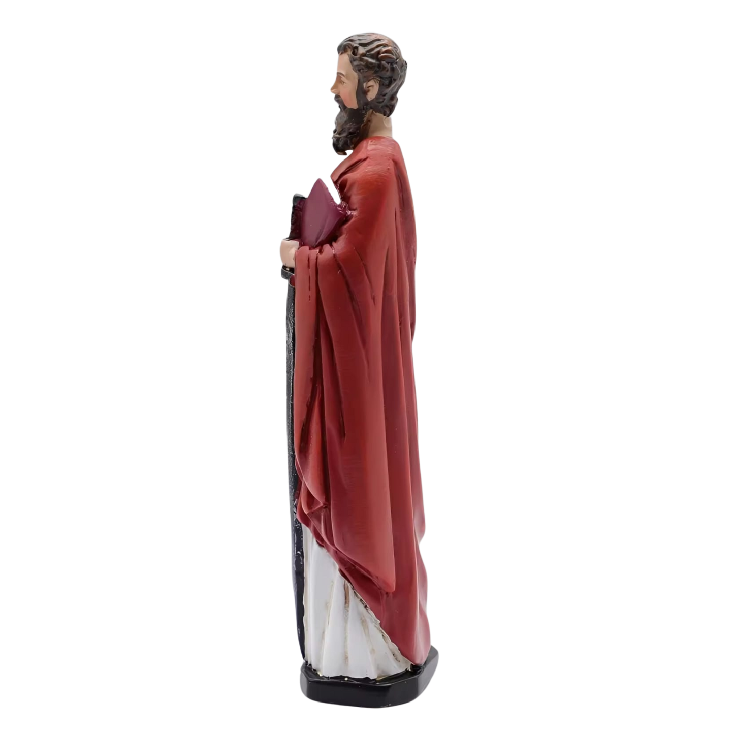 Statue of St. Paul Ornamental Statue Figurine - Hand Painted Resin - Small (10cm)