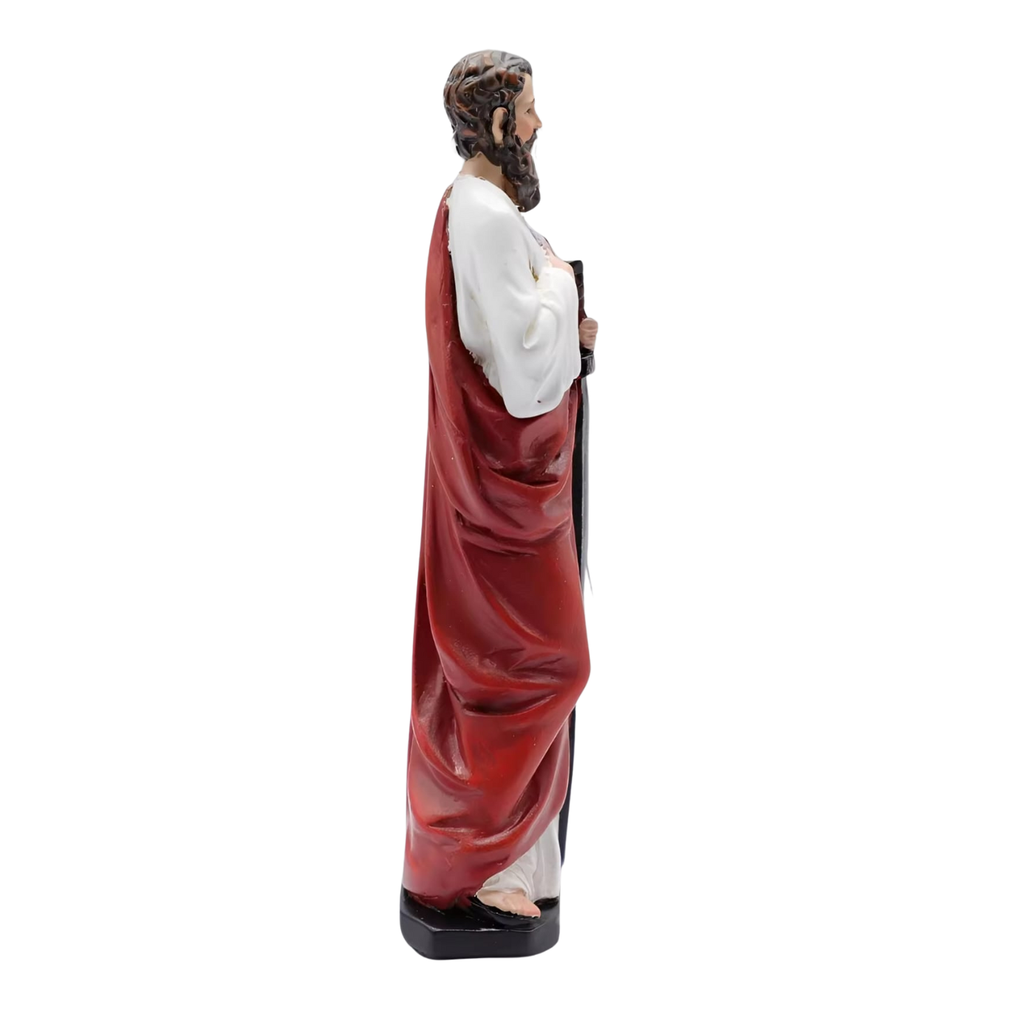 Statue of St. Paul Ornamental Statue Figurine - Hand Painted Resin - Small (10cm)