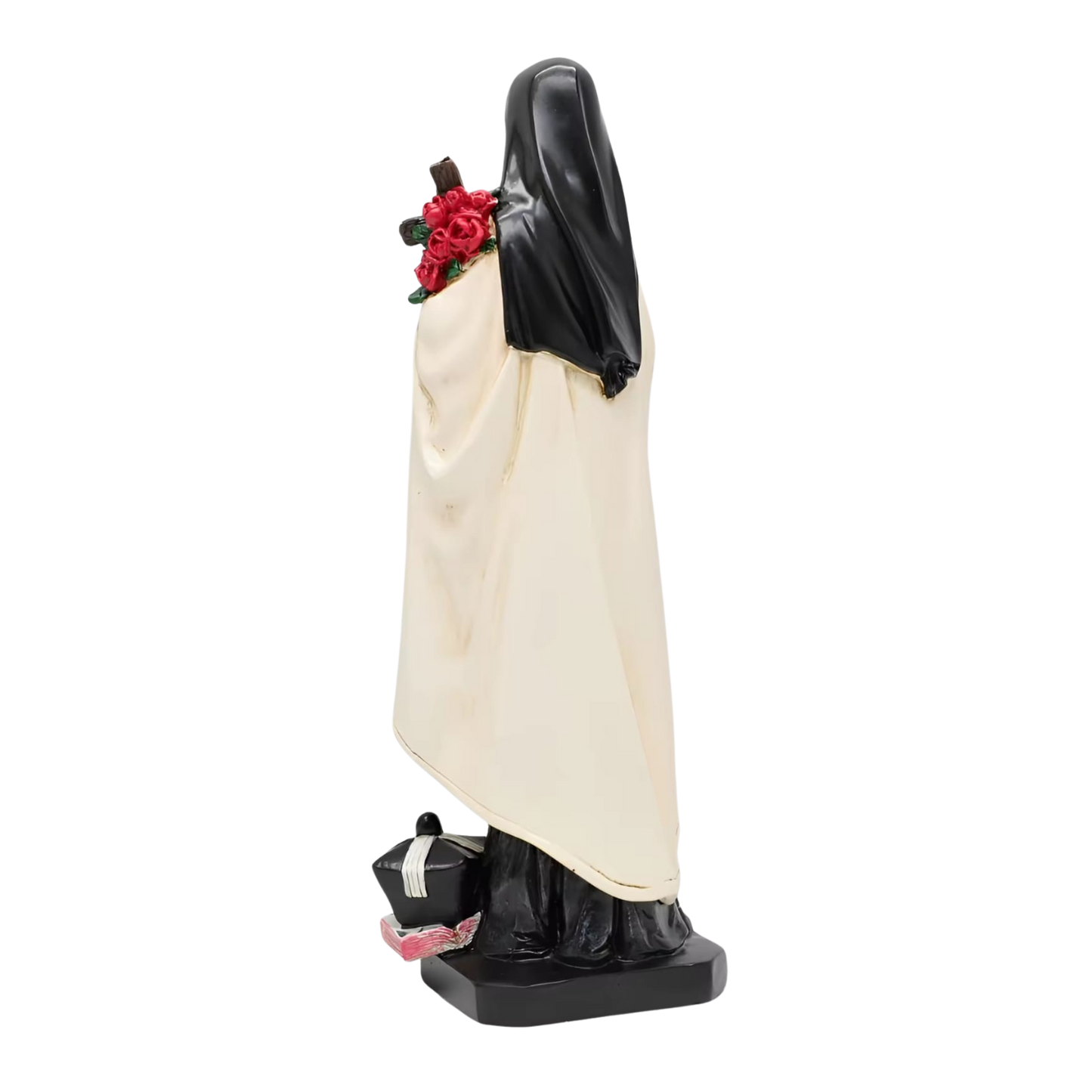 St. Theresa Ornamental Statue Figurine - Hand Painted Resin - Medium (20cm)