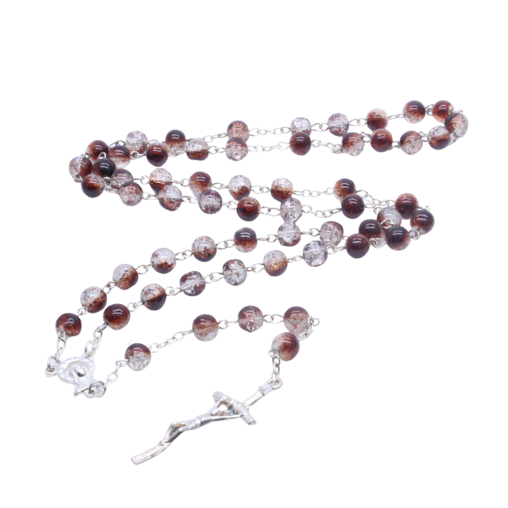 Glass Gravel Rosary